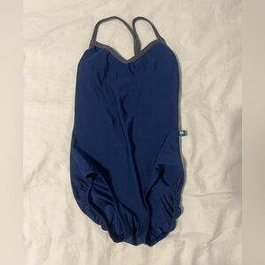 Blue lucky leotard size small